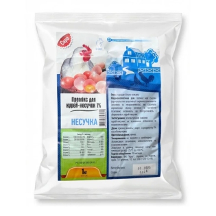 ПРЕМІКС д/кур-несучок 1кг Круг ПРЕМІКС д/кур-несучок 1кг Круг