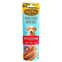 Ласощі для цуценят палички з яловичиною і молозивом Dog Fest 45г