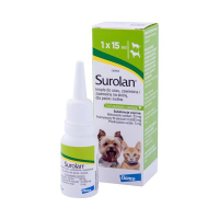 Суролан краплі вушні для котів і собак 15 мл
