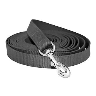 Повідець брезентовий Kareline Practic 2см 10 м чорний