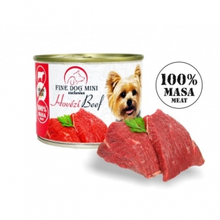 Консерва для собак з яловичим м'ясом 