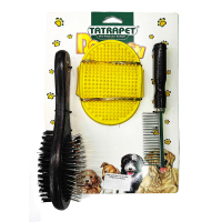 Набір щіток для котів та собак Tatrapet 3 в 1