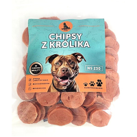 Ласощі для собак м'які чіпси з кролика Master Dog 500г (ціна за 1 кг)