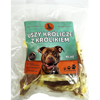 Ласощі для собак кролячі вушка з кроликом Master Dog 500г (ціна за 1 кг) Ласощі для собак кролячі вушка з кроликом Master Dog 500г (ціна за 1 кг)