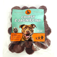 Ласощі для собак м'які чіпси з ягнятини Master Dog 500г