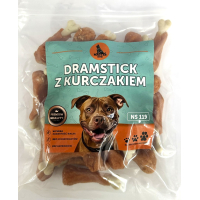 Ласощі для собак кальцієве стегно з м'ясом курки Master Dog 500г (ціна за 1 кг)