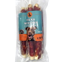 Ласощі для собак ягнятина на яловичій паличці 25 см Master Dog 500г (ціна за 1 кг)