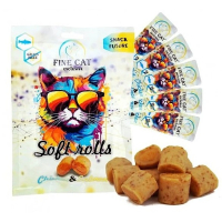 Рулетики для котів Fine Cat - курка та лосось (ціна за 1шт)