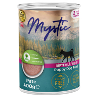 Вологий корм Mystic паштет для цуценят з яловичиною 400г