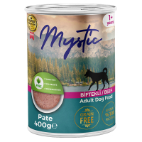 Вологий корм Mystic паштет з яловичиною для дорослих собак 400г