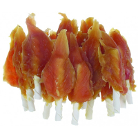 Кістка з куркою пір'я 500 гр