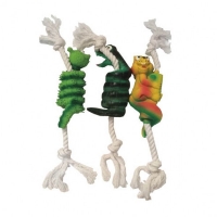 Іграшка для собак Tatrapet з мотузкою змія латекс 38 см Іграшка для собак Tatrapet з мотузкою змія латекс 38 см