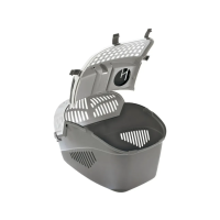 Переноска для котів MPS Avior 57,5х39,5х40,5 см - сірий Переноска для котів MPS Avior 57,5х39,5х40,5 см - сірий
